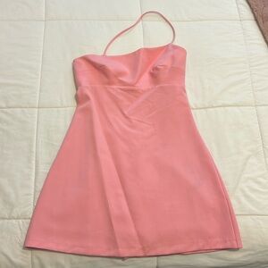 Gorgeous ZARA bubble gum pink romper dress!